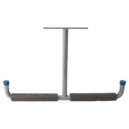 National Hardware National Mfg/Spectrum Brands Hhi N112-004 10 in. Overhead Storage Hanger - Gray 206910